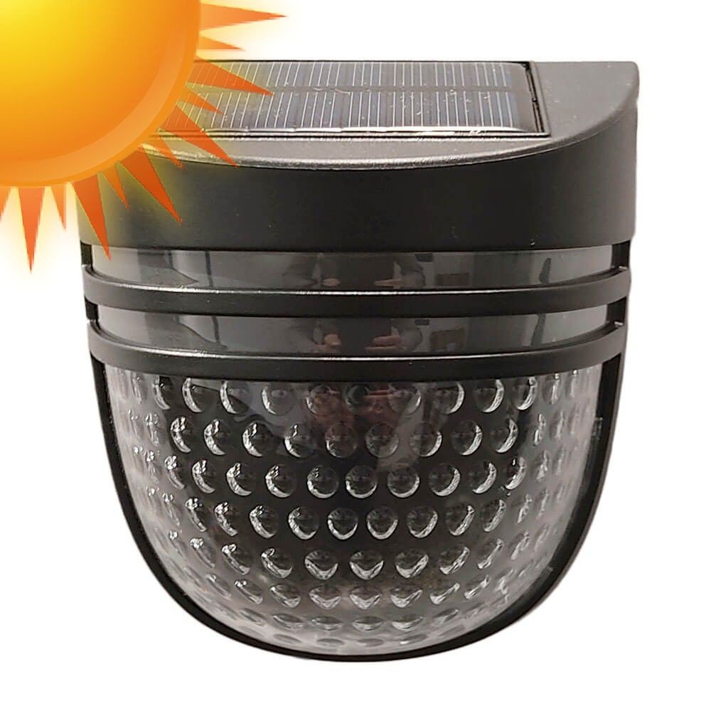 Aplique Solar con Sensor de presencia PIR - 4500K