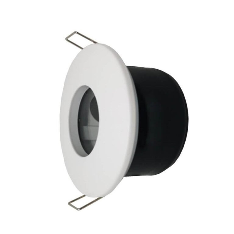 Aro Circular para dicroica LED GU10 MR16 - IP65 - &Oslash;80mm - Aluminio