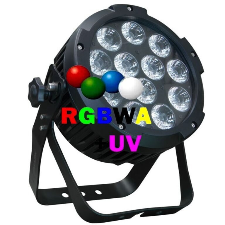 Foco LED 144W - IP65 - LUKE PRO RBGWA+UV (6 in 1) DMX
