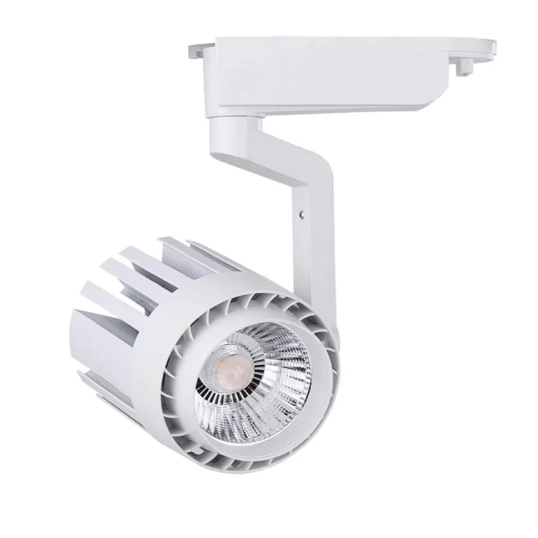 Foco LED 30W NORA Blanco Carril Monof&aacute;sico