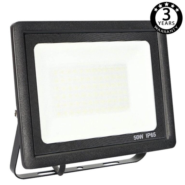 Foco Proyector Exterior Negro LED 50W ACTION IP65