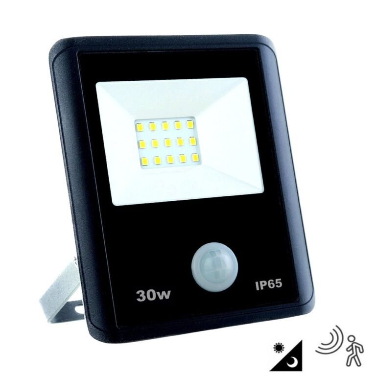Projecteur LED 30W Détecteur de mouvement PIR