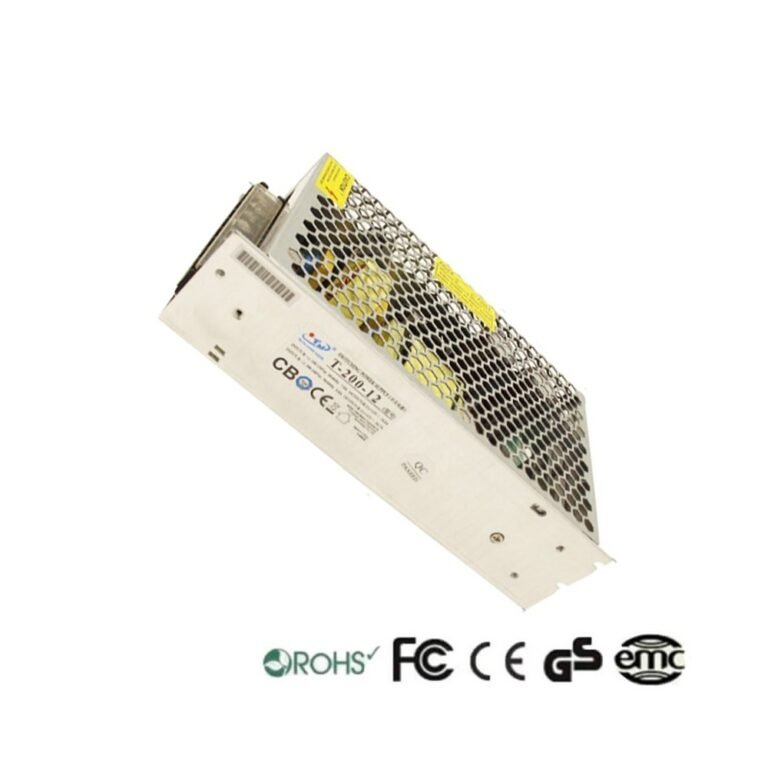 Fuente Alimentaci&oacute;n 12V 200W - Aluminio IP20