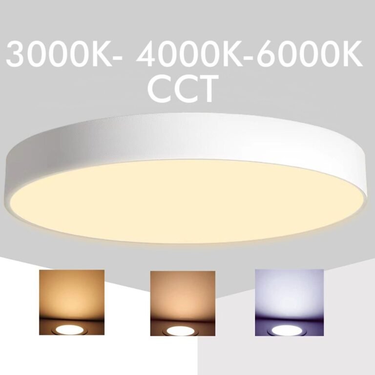 Plaf&oacute;n LED Superficie 60W - UGR21 - &Oslash;60cm - CCT - COLOR SELECCIONABLE