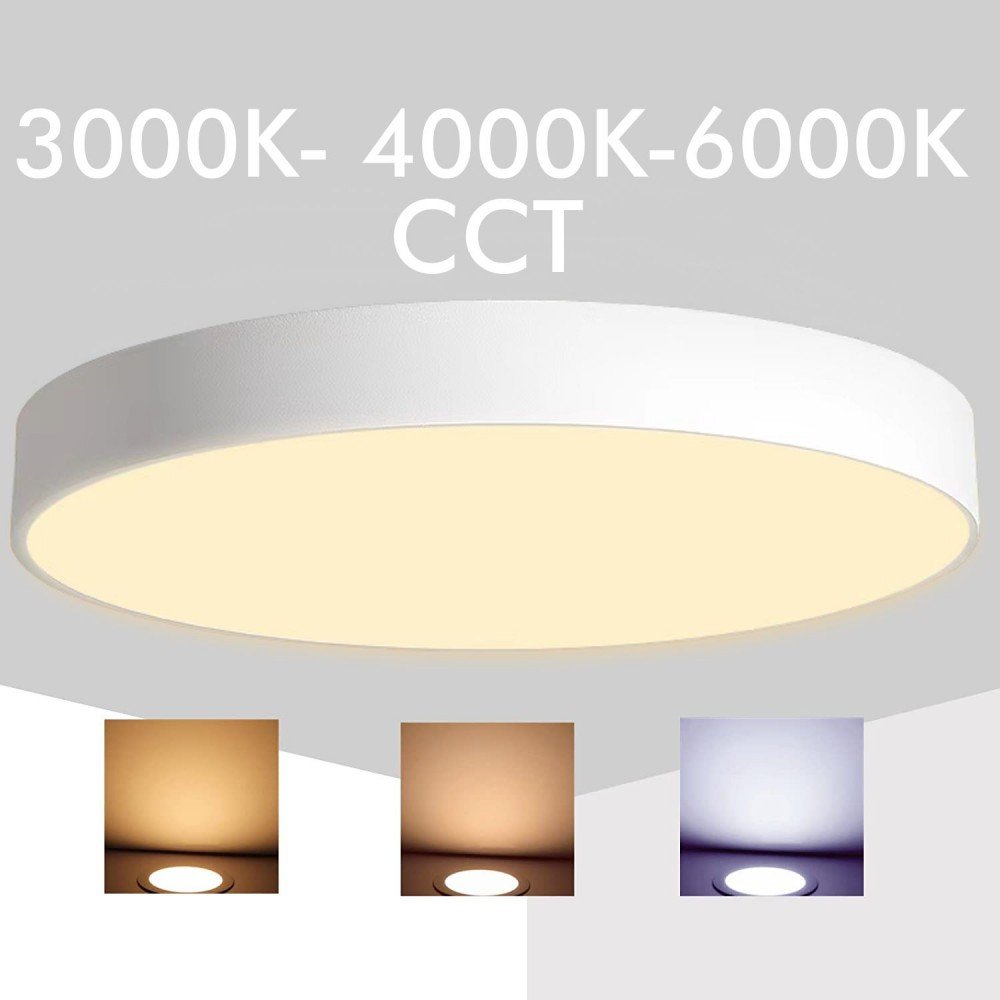 Plafón LED Superficie 60W - UGR21 - Ø60cm - CCT - COLOR SELECCIONABLE