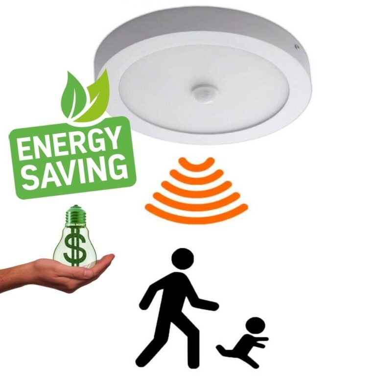 Plaf&oacute;n LED Superficie Circular 20W Detector de Movimiento - CCT - OSRAM CHIP