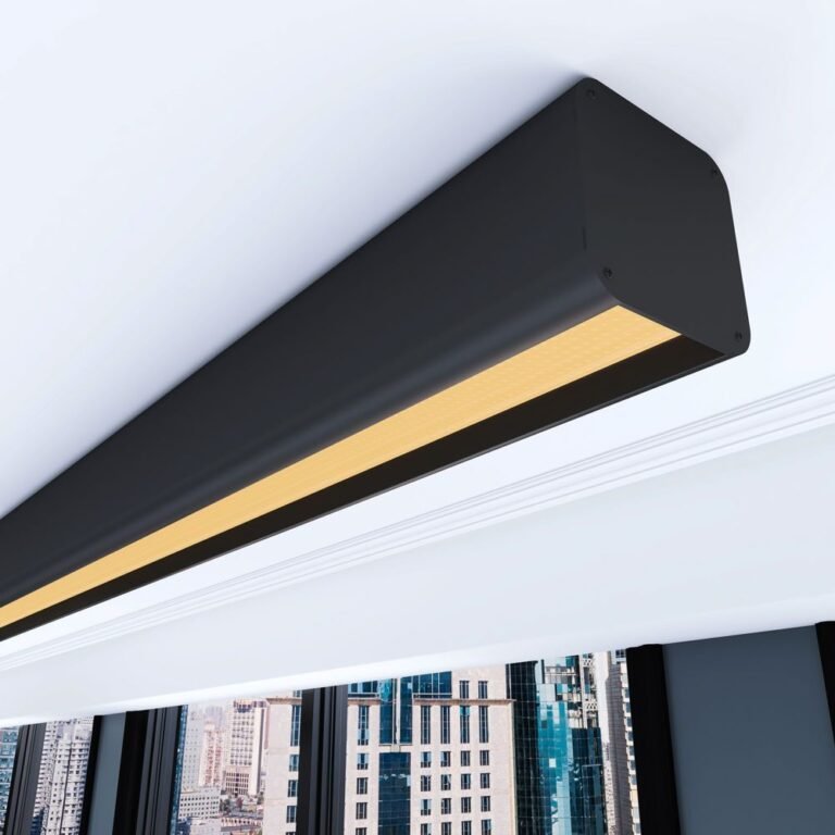 Regleta Lineal LED - ANTONIO NEGRO - 0.5m - 1m - 1,5m - 2m