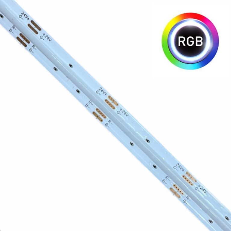 Tira LED 24V RGB | 5m | COB | 624 LED/m | 1650Lm/m | 18W/M | IP20