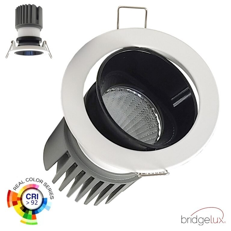 Downlight LED 15W - Direccionable - BLANCO - NEGRO - CRI+92 - UGR13