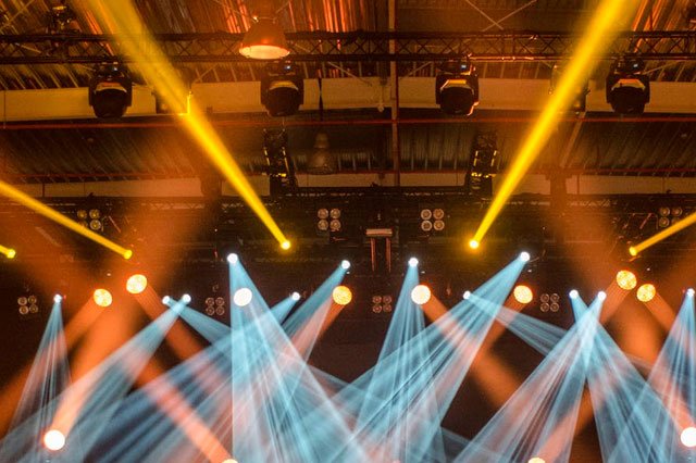 Iluminacion espectaculos led