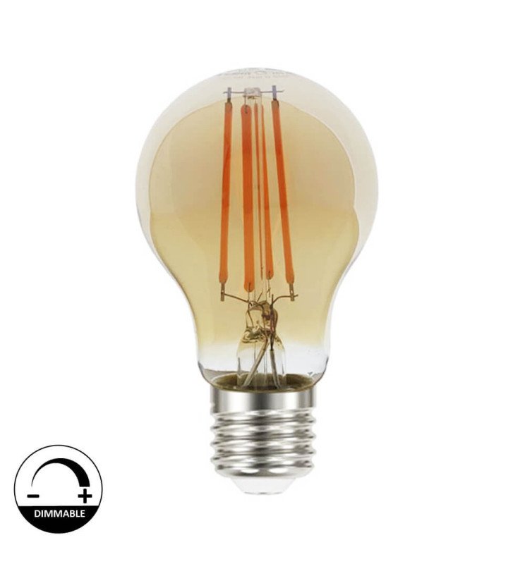 Bombilla LED Filamento 8W E27 A60 - DIMABLE